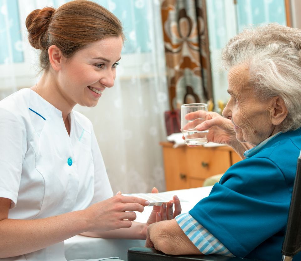 Taking medicine